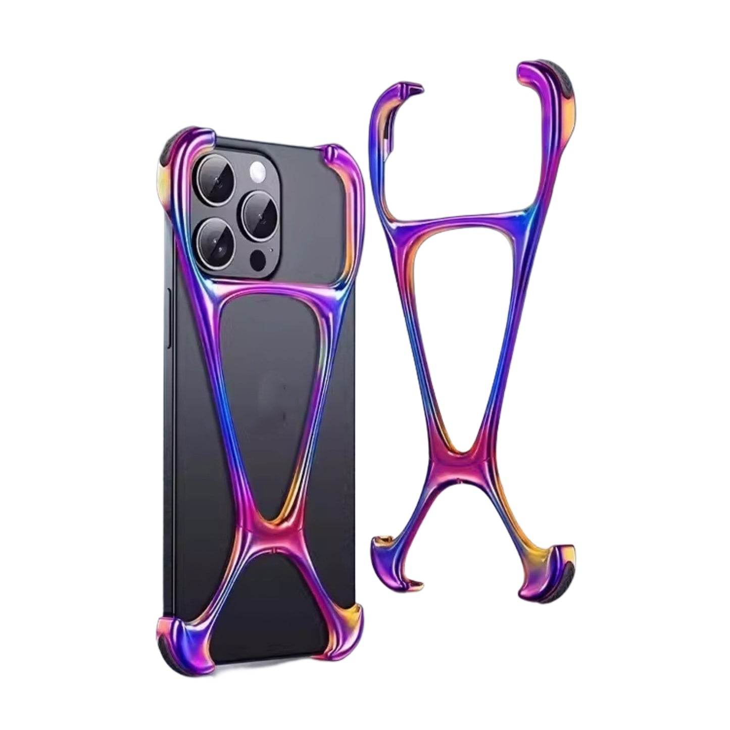 ZILVORY™ - Hercules Metal Frameless iPhone Case