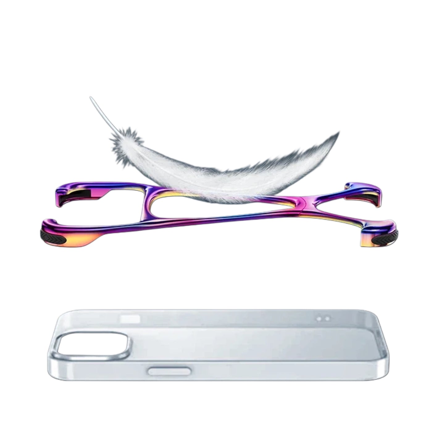 ZILVORY™ - Hercules Metal Frameless iPhone Case