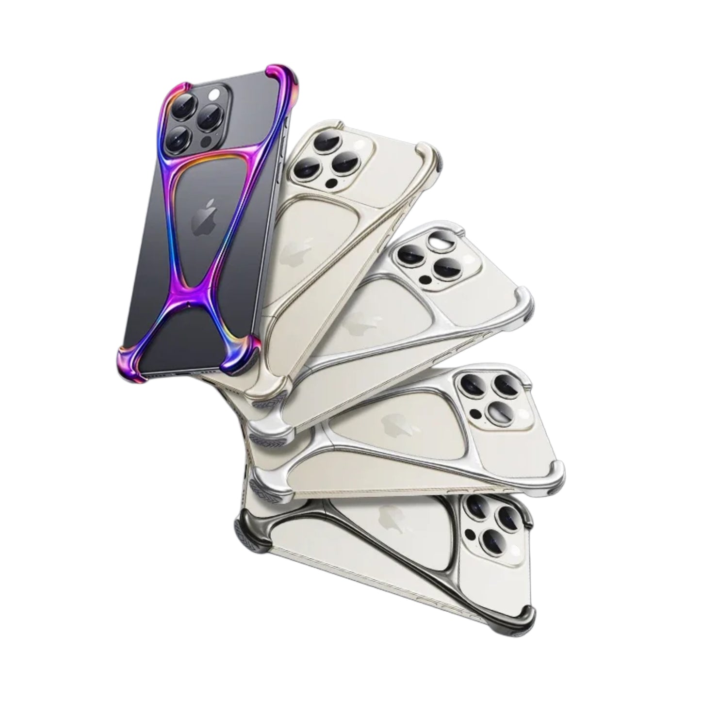 ZILVORY™ - Hercules Metal Frameless iPhone Case