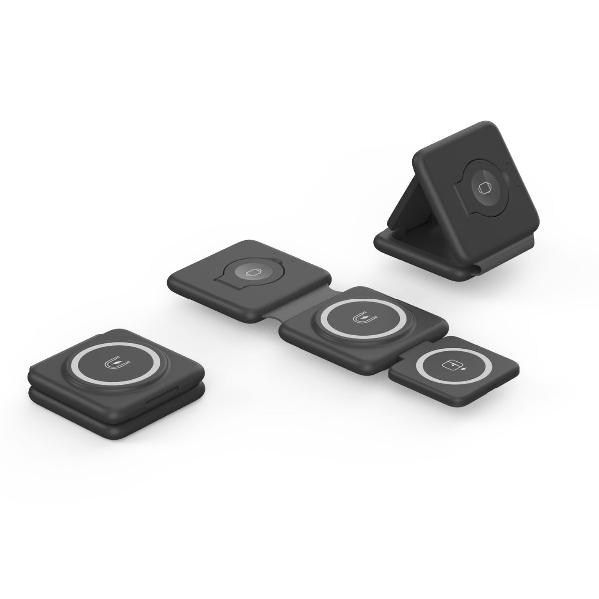 ZILVORY™ - Foldable Wireless Charger 3-in-1
