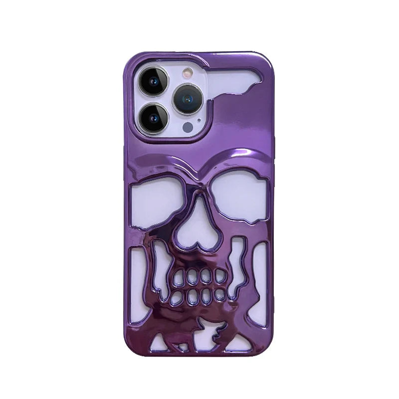 ZILVORY™ - Luxury 3D Skull iPhone Case