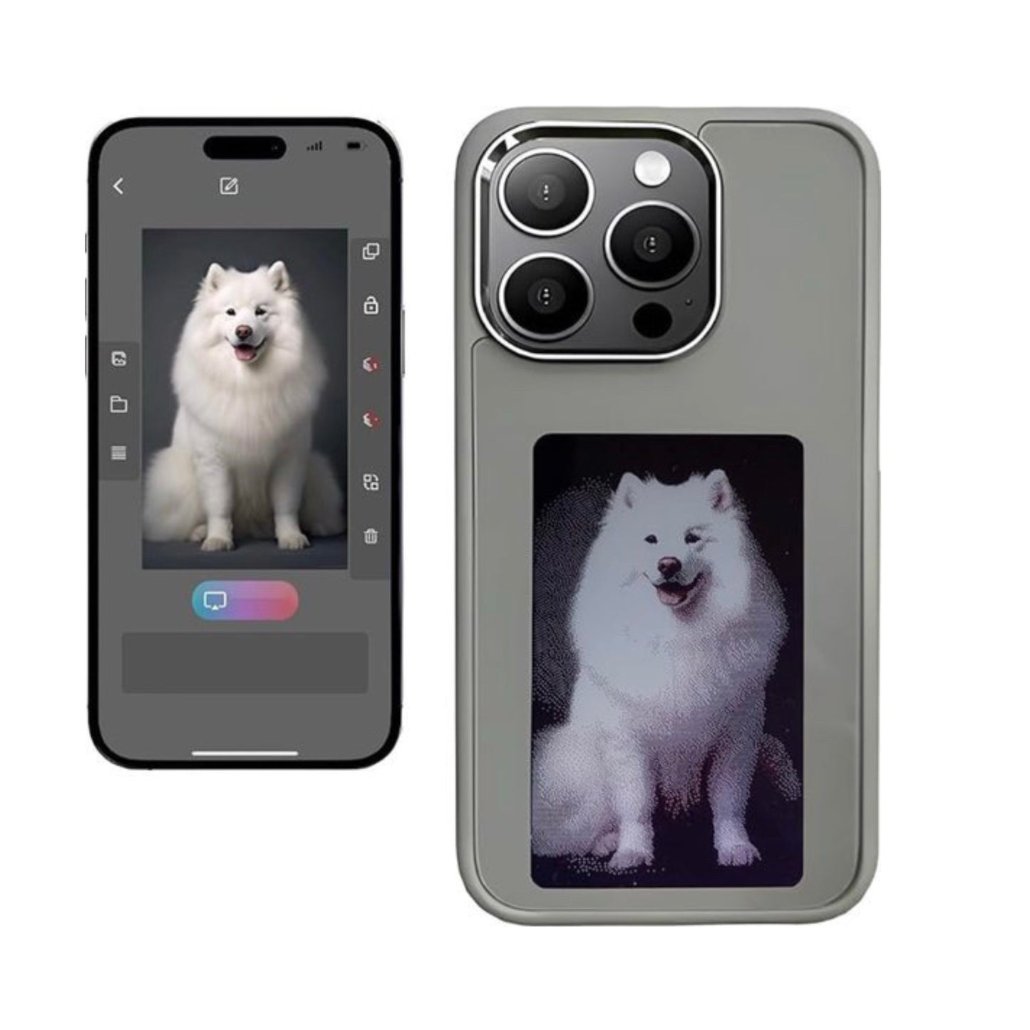 ZILVORY™ - E-ink Projection iPhone Case