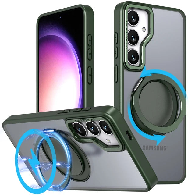 ZILVORY™ - Magsafe Ring Kickstand Samsung Case