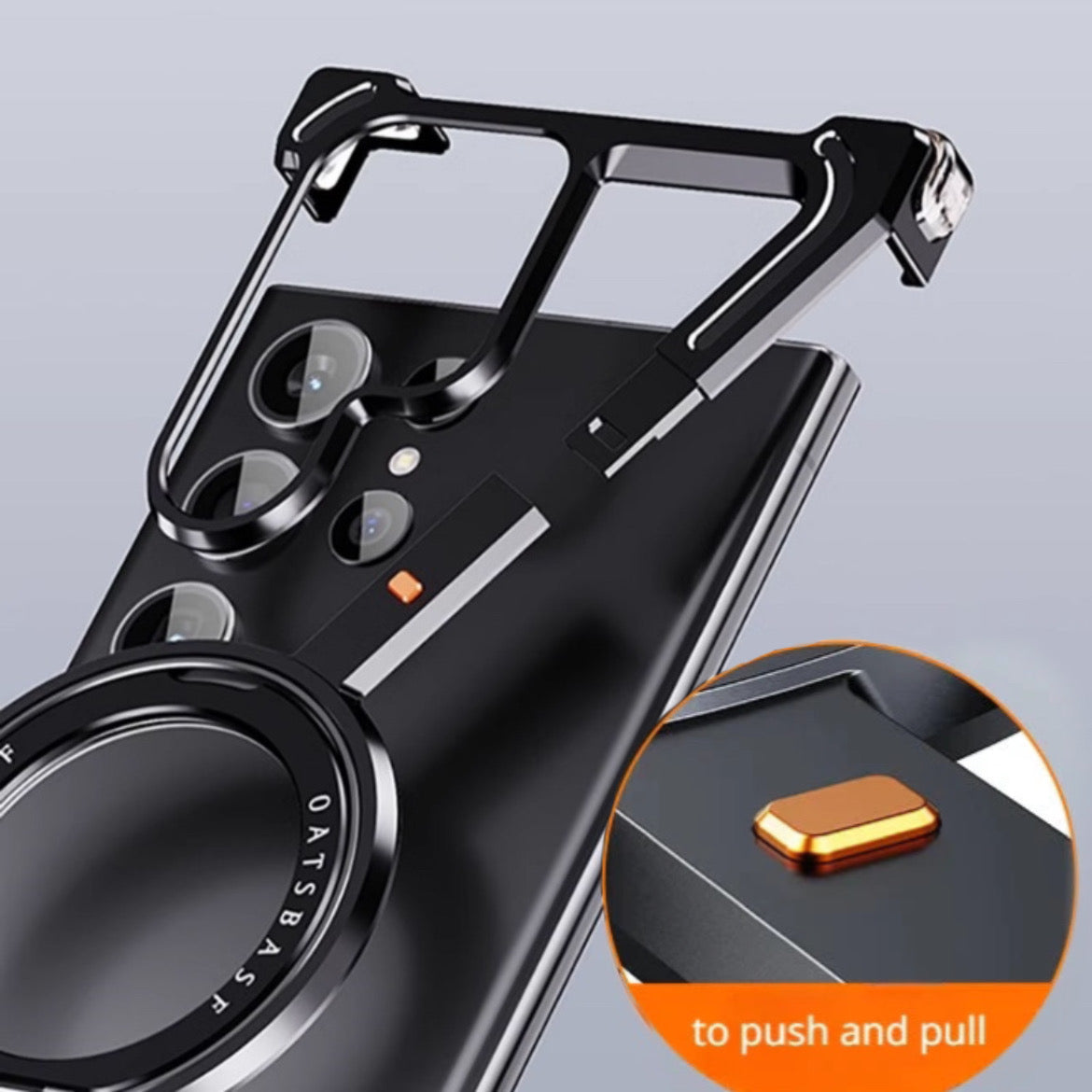 ZILVORY™ - Z Shape Metal Samsung Case