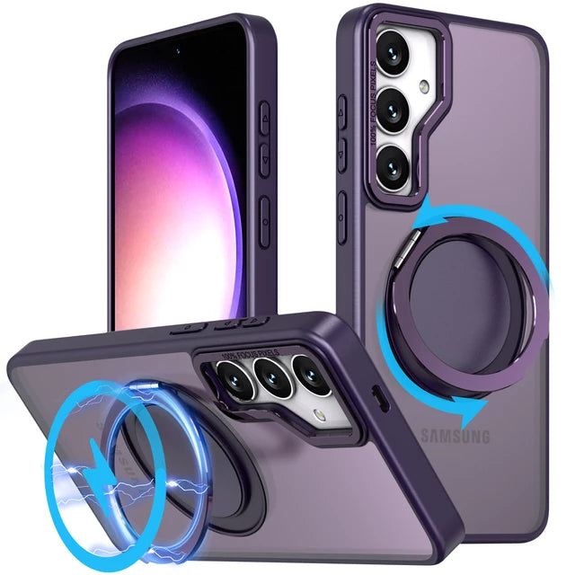 ZILVORY™ - Magsafe Ring Kickstand Samsung Case